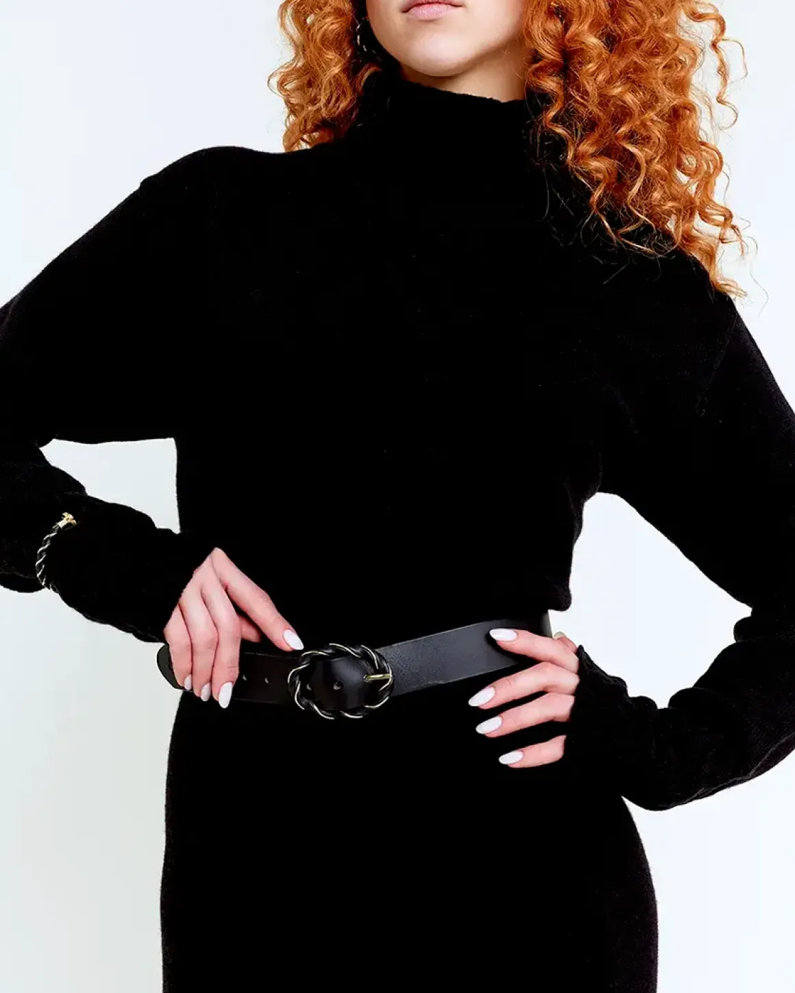 LEATHER TWIST BÆLTE