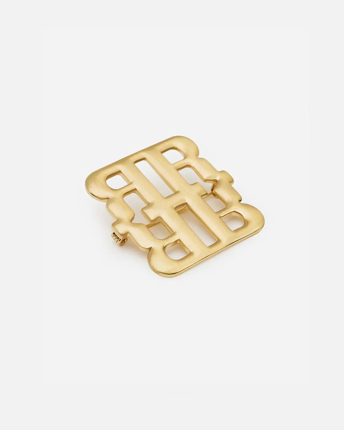 RH MONOGRAM BROCHE