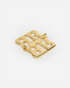 RH MONOGRAM BROCHE